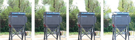 火焰与IDA（in-Line Fledlagrager Arrester）Deltamaxx过滤器爆炸停止