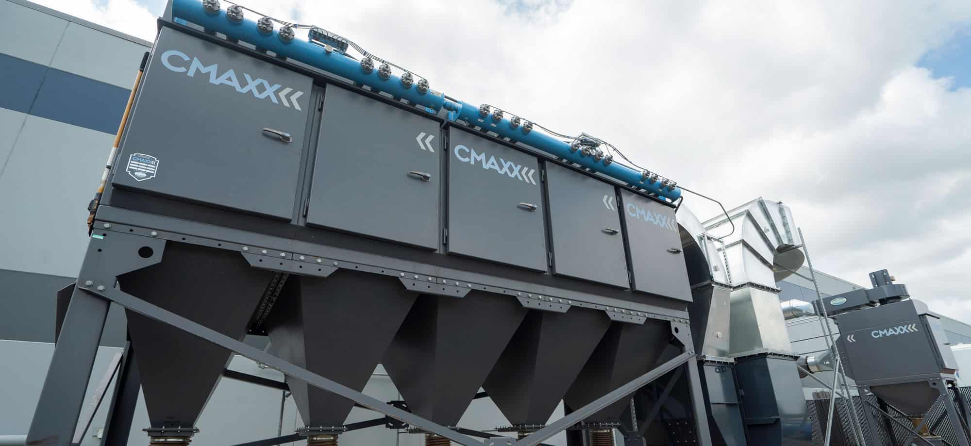 CMAXX烟尘收集器是管道等离子切割应用的完美解决方案。