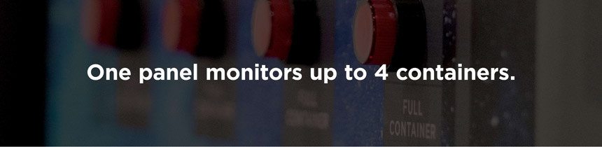 一个面板可以监控多达4个容器