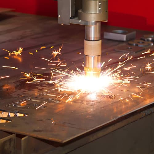 影子紧凑型烟提取应用:等离子和激光切割