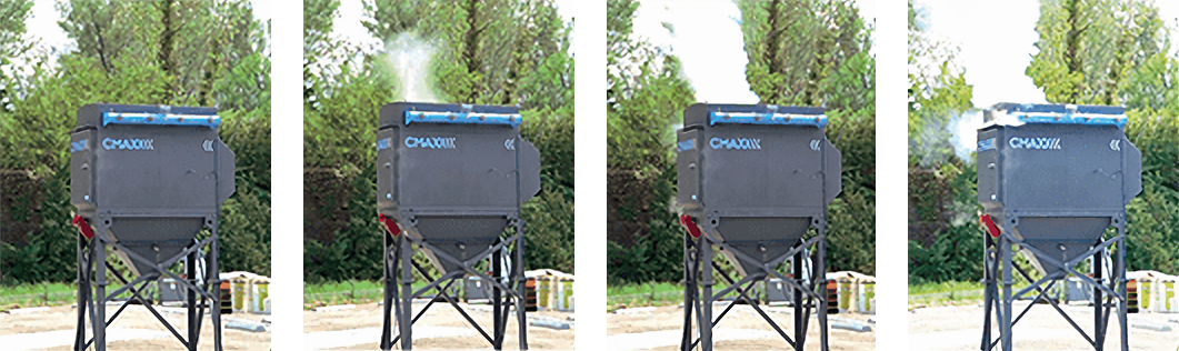 CMAXX型内联爆燃避雷器爆燃试验视频四帧